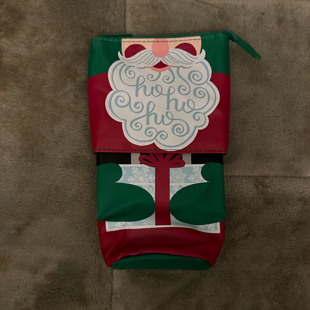 Festive Holiday Gift Bag - Red and Green